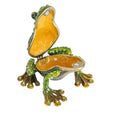 Frog Shaped Trinket Box w/ Jewels