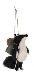 Wool Felt Forest Animal Ornaments (4 Designs to choose from!)