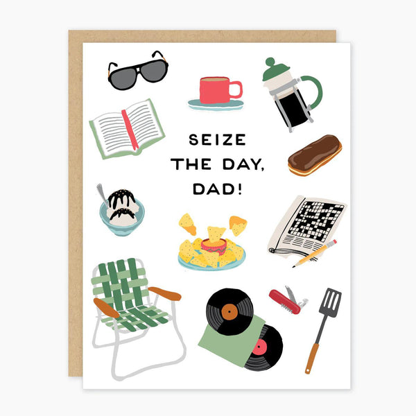 Seize The Day Dad - Father's Day Card