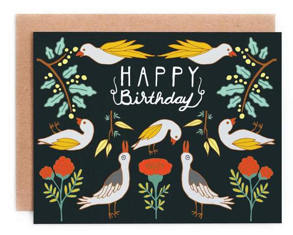 Bird Birthday Card