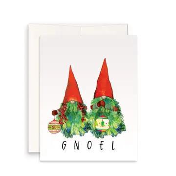 Gnome Gnoel Christmas Card