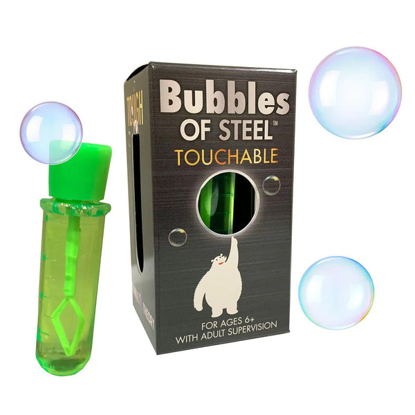 Bubbles of Steel: Touchable Bubbles