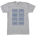 Cassette Love Heather Grey T-Shirt