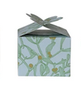 Paper Gift Box with Holiday Pattern