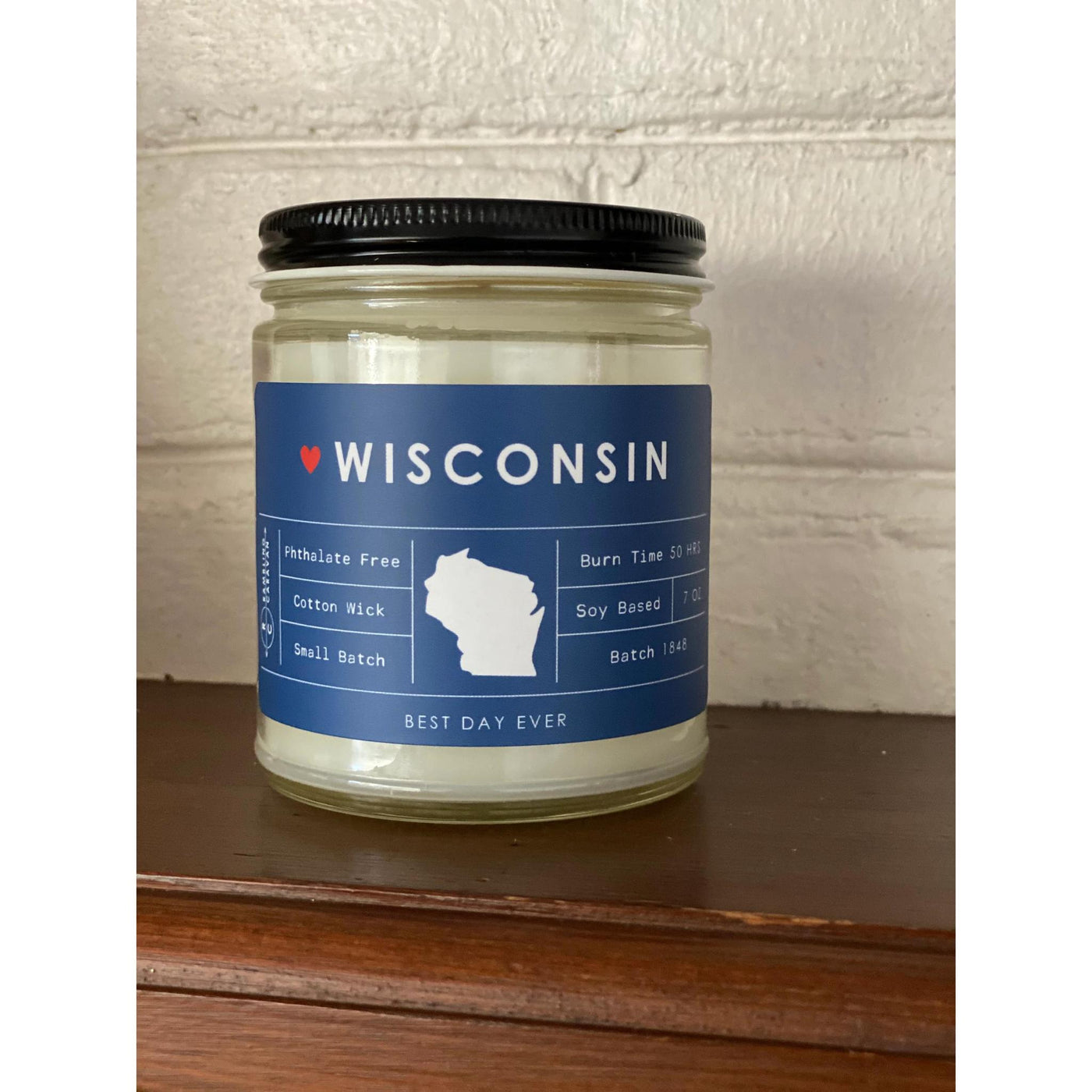 Amber & Driftwood Wisconsin Candle