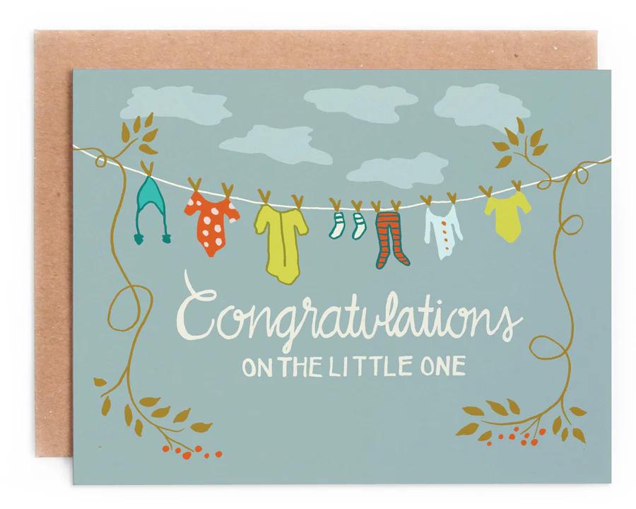 Congratulations Clothesline Card