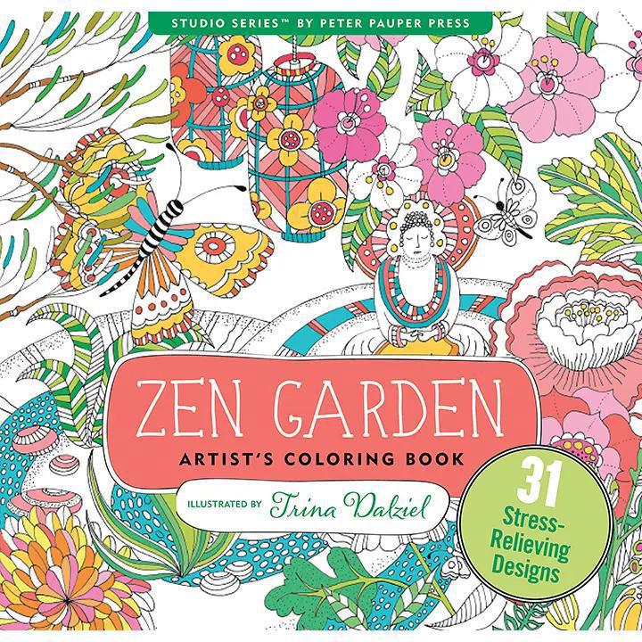 Zen Garden Coloring Book