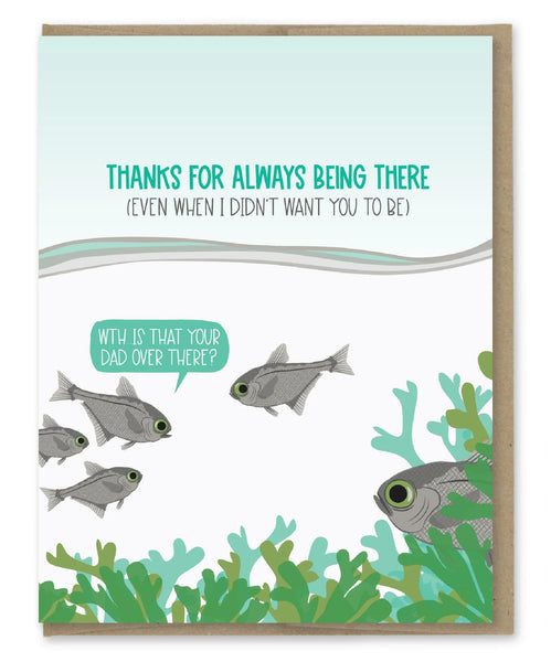 Dad Always There Father's Day Card