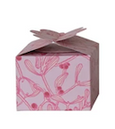 Paper Gift Box with Holiday Pattern