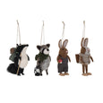 Wool Felt Forest Animal Ornaments (4 Designs to choose from!)