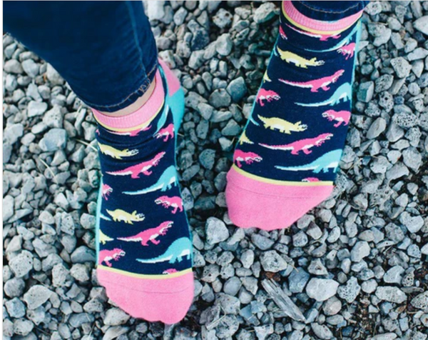 Ankle-o-saurus Shorty Socks