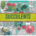 Succulents Adult Coloring Book