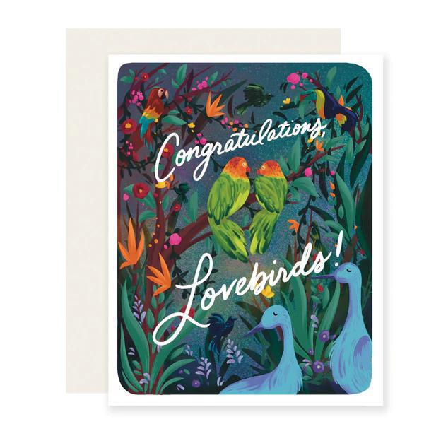 Lovebirds Card