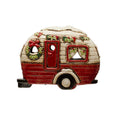 Hand-Painted Stoneware Camper with Lights