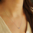 Sterling Silver  Hearts Necklace