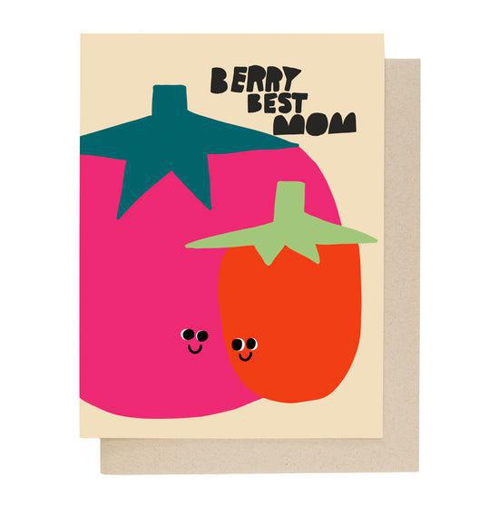 Berry Best Mom Card