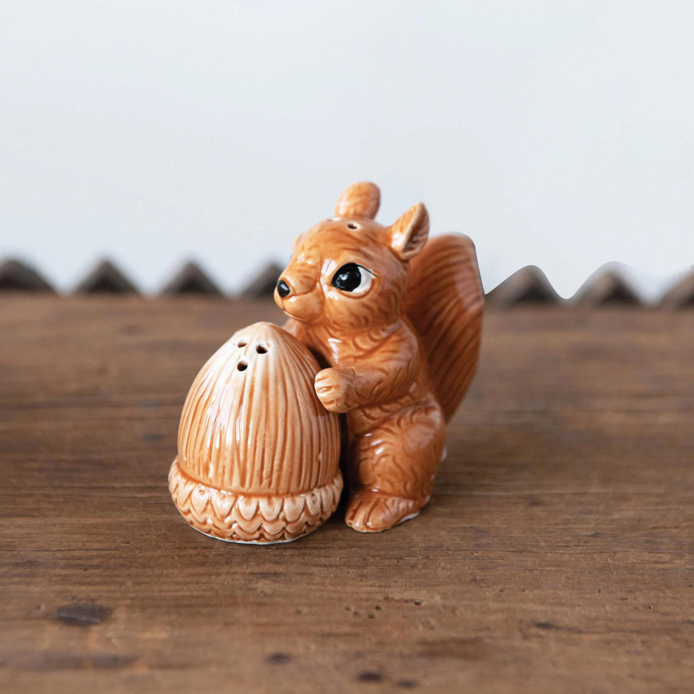 Squirrel and Acorn Salt and Pepper