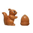 Squirrel and Acorn Salt and Pepper