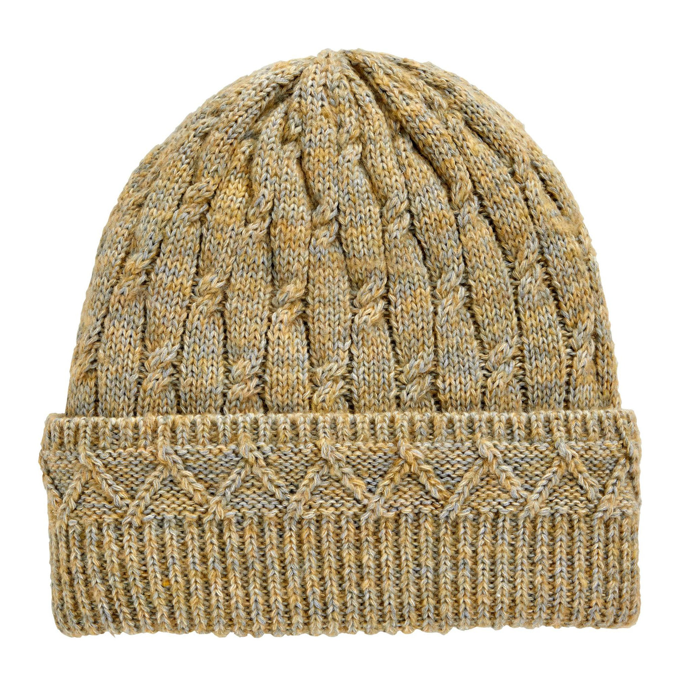 Cable Knit Hat made from Recycled Yarn (4 colors to choose from!)